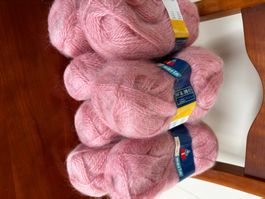 7x 50 gr.  Strickgarn       Acryl 80% / Mohair 20%