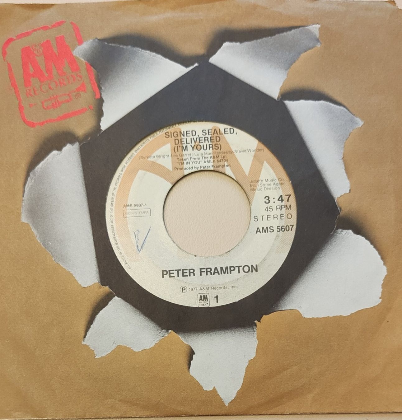 Vinyles: Vinyl Single Peter Frampton - Signed, Sealed, Delivered – D'occasion à Langenthal par Modo39