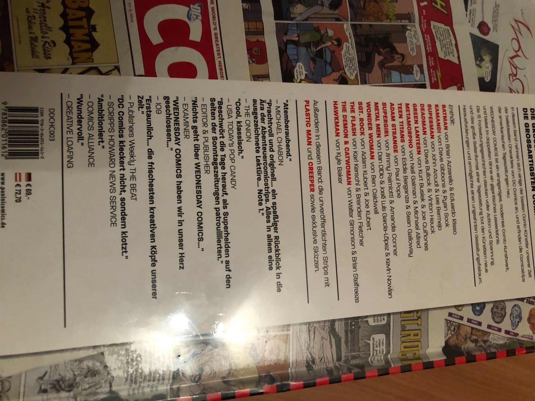 Fumetti: Panini comics DC Wednesday Noch Versiegel – Nuovo e nell'imballaggio originale da bretzwil venduto da nightflasher 6