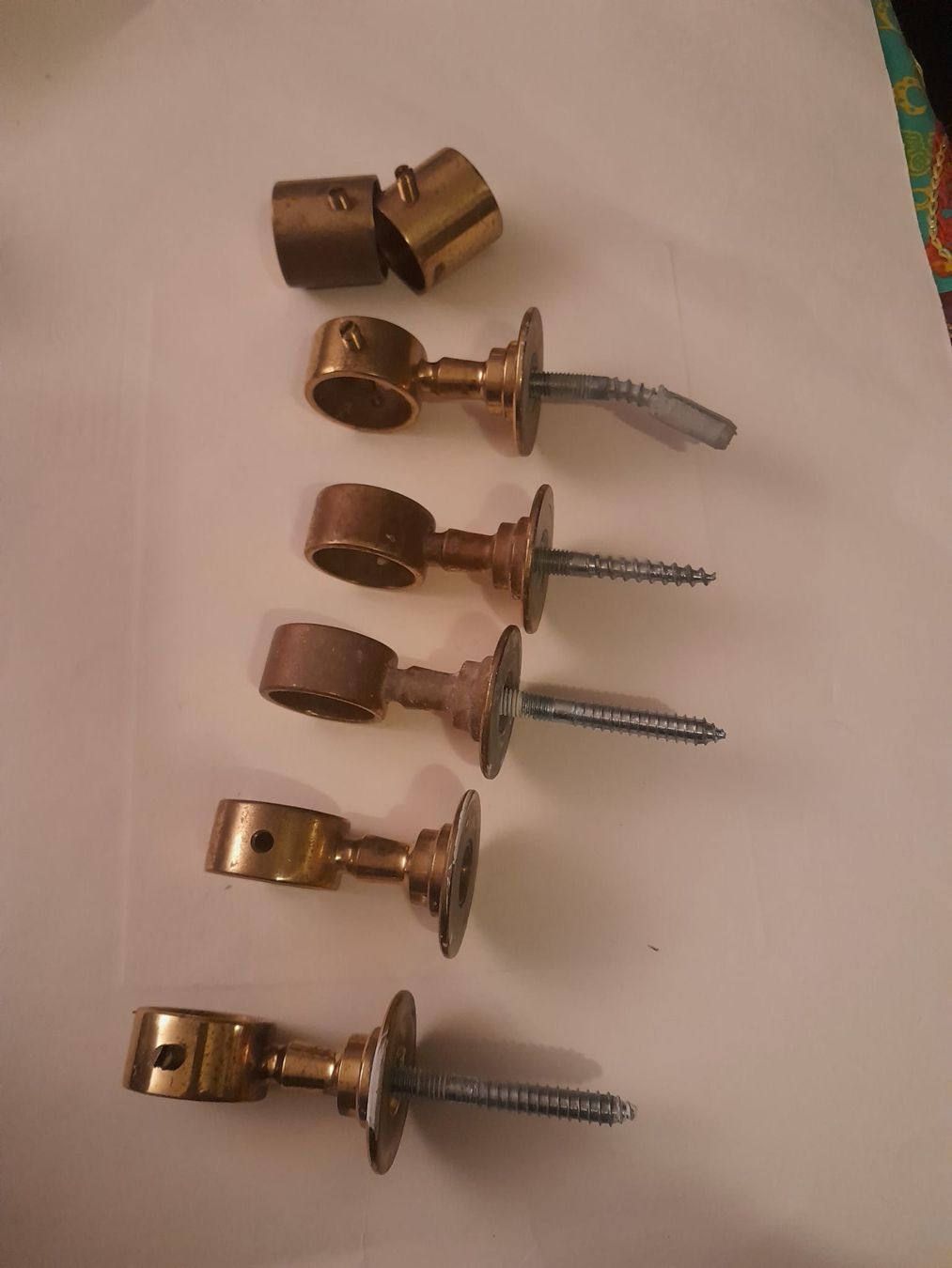 Laufwerke & Adapter: Support per bastone tenda in ottone - Design vintage – Gebraucht aus Carena von gra_yz7p 1