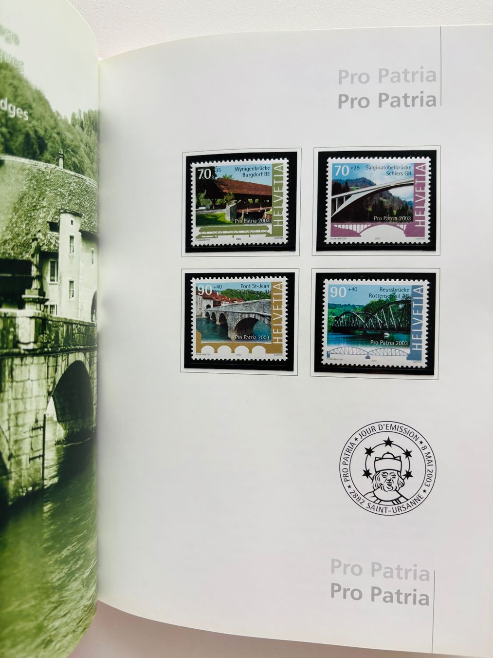 Tutti i francobolli: 2003 Jahrbuch Schweizer Briefmarken postfrisch ** Kat. 140.- – Nuovo e nell'imballaggio originale da Müswangen venduto da buyin 8
