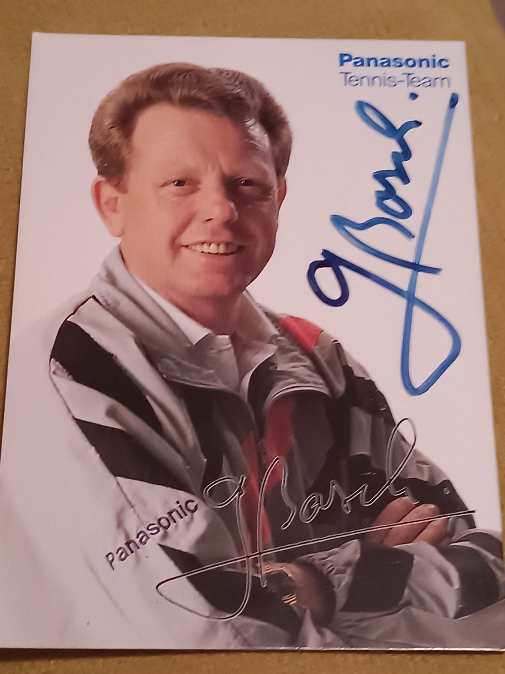 Autografi: Günter Bosch -Tennnis - handsigniert – Usato da Menziken venduto da Autogramme