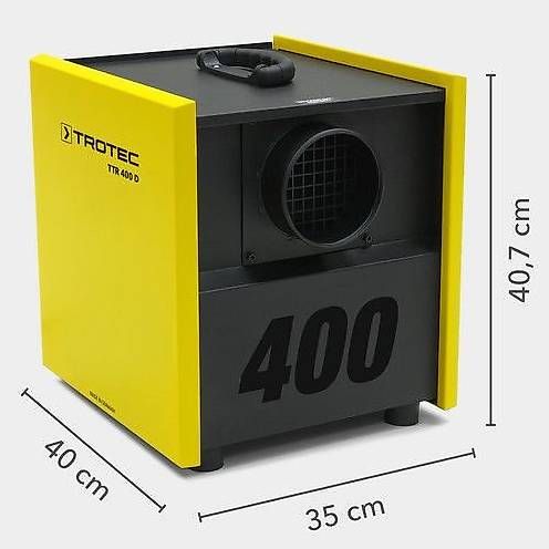Trotec Deumidificatori: Adsorptionsluftentfeuchter TTR 400 D - TP1110000021 – Nuovo e nell'imballaggio originale da Opfikon venduto da Luftibus-total-shop 1