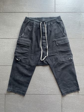 Rick Owens Cropped Cargohose