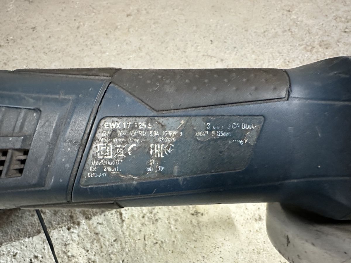 Bosch Schleifen & Polieren: Bosch GWX 17-125 S Winkelschleifer Flex – Gebraucht aus Gersau von walti.c 3