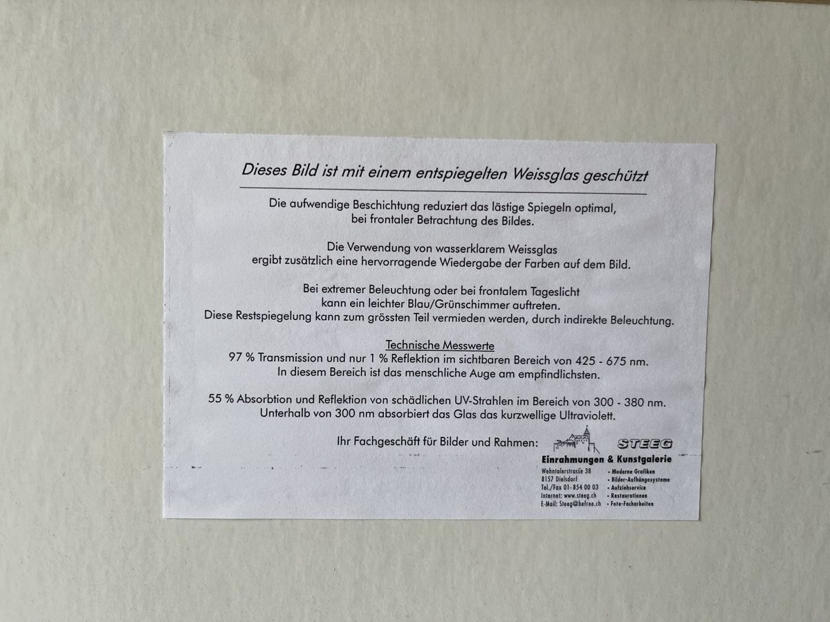 Grafiken & Lithographien: Lithographie Simone Erni Venise 54/150 – Gebraucht aus St-Prex von JLUD 4