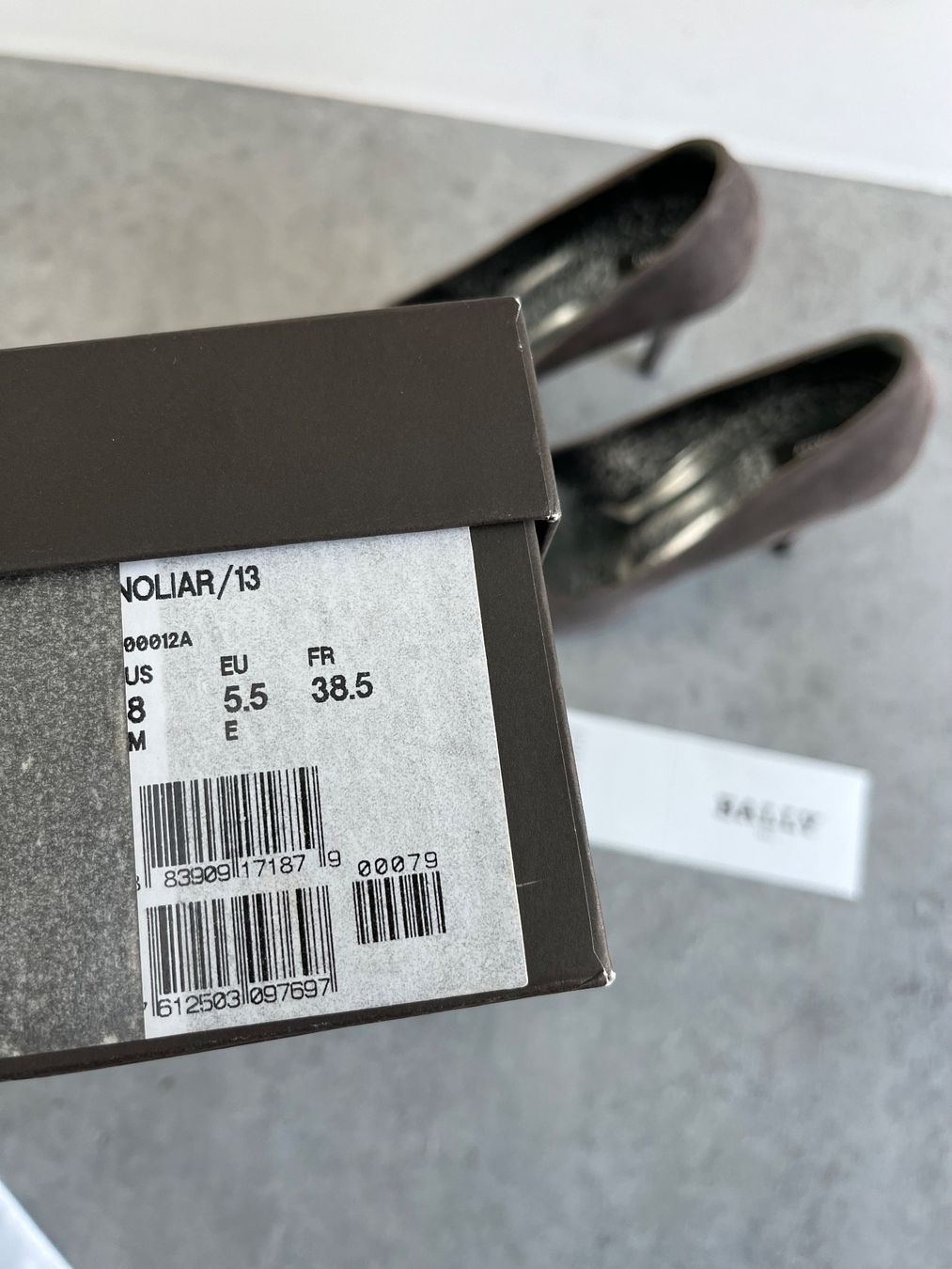 Bally Scarpe da donna: BALLY Peeptoes Pumps grau Gr. 38.5, NP: 525.- – Nuovo (secondo la descrizione) da Zollikofen venduto da spunk65 7