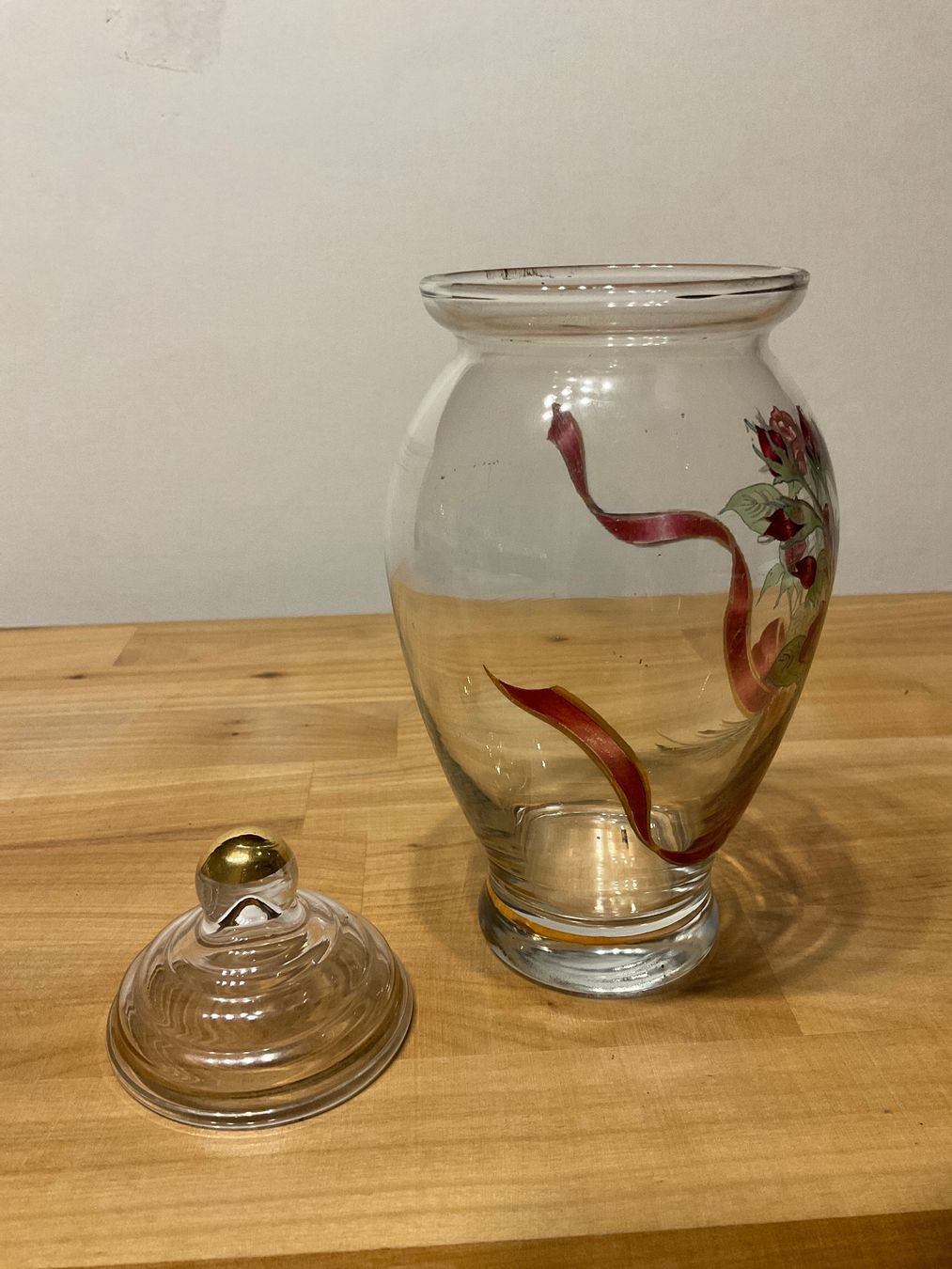 Tutte le decorazioni: Glasdose / Dose aus Glas – Usato da Rümlang venduto da baselsale1 1