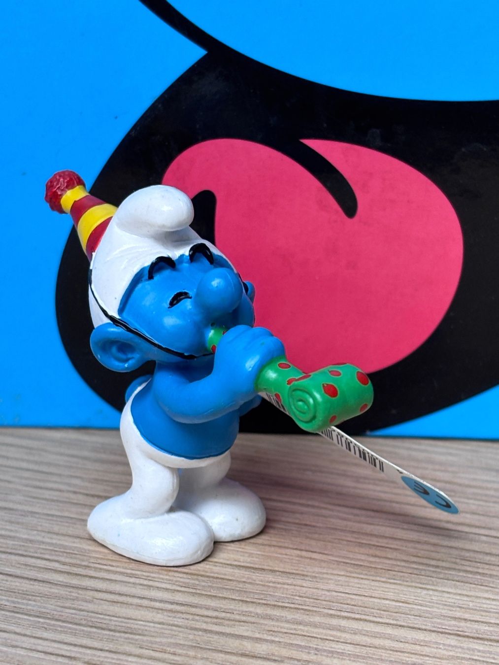 Schleich Statuette: Party-Schlumpf – Usato da Lyss venduto da Duckszone