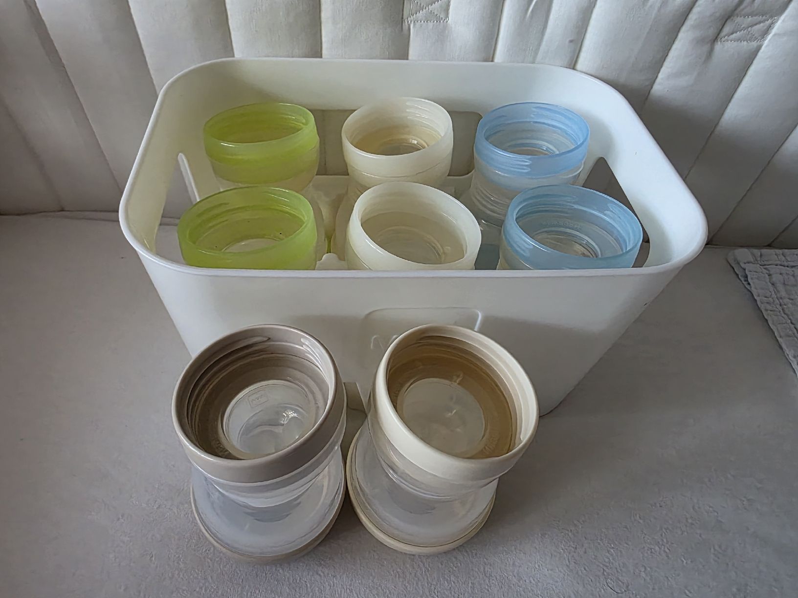 Mam Repas pour bébés: 10x Mam Schoppen 130ml mit Box – D'occasion à Gais par ste_y6ps