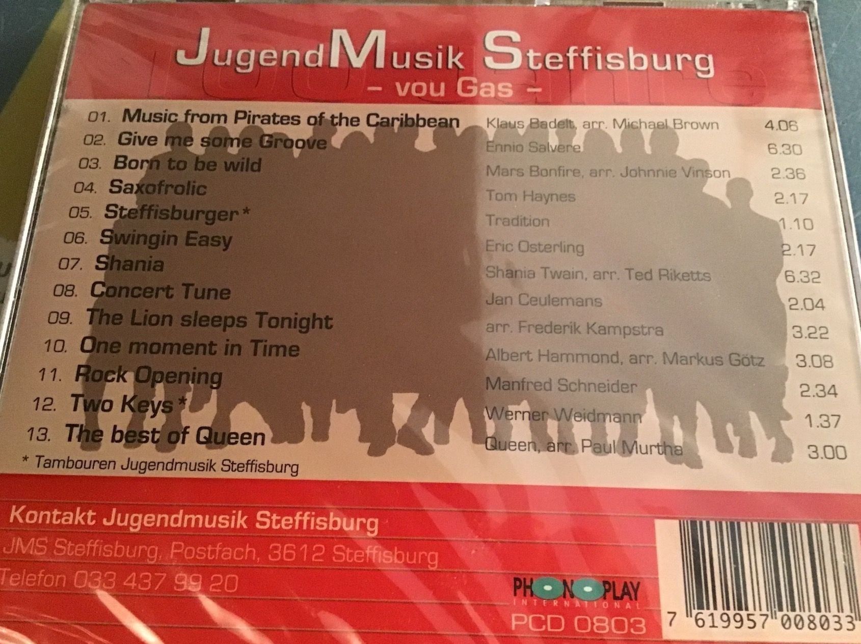 CD: Jugend Musik Steffisburg – Nuovo e nell'imballaggio originale da Thierachern venduto da sweden08 1