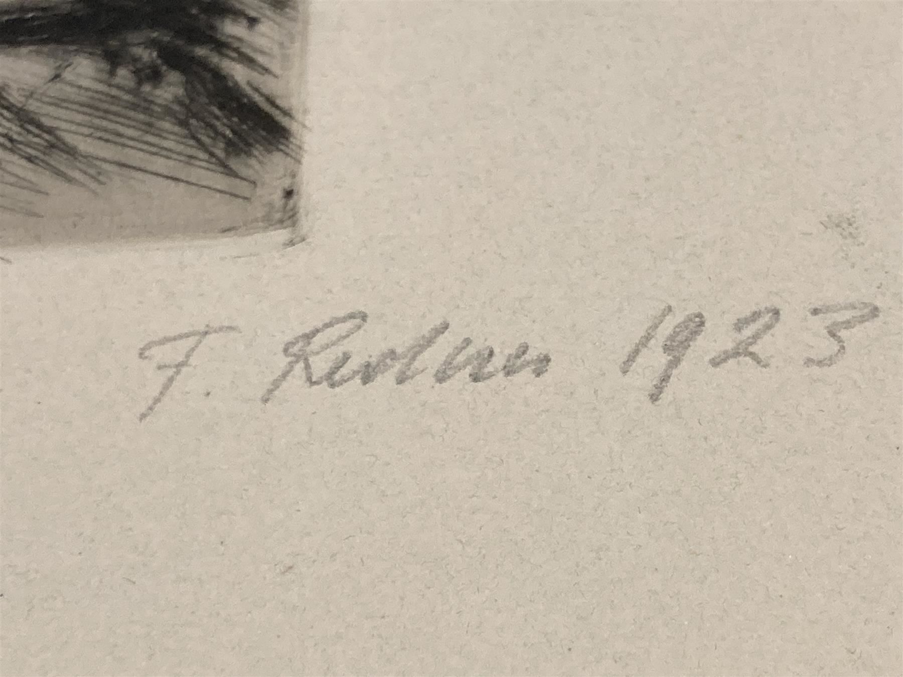 Foto & Immagini: Radierung signiert 1923 – Usato da Bern venduto da Jwpm66 2