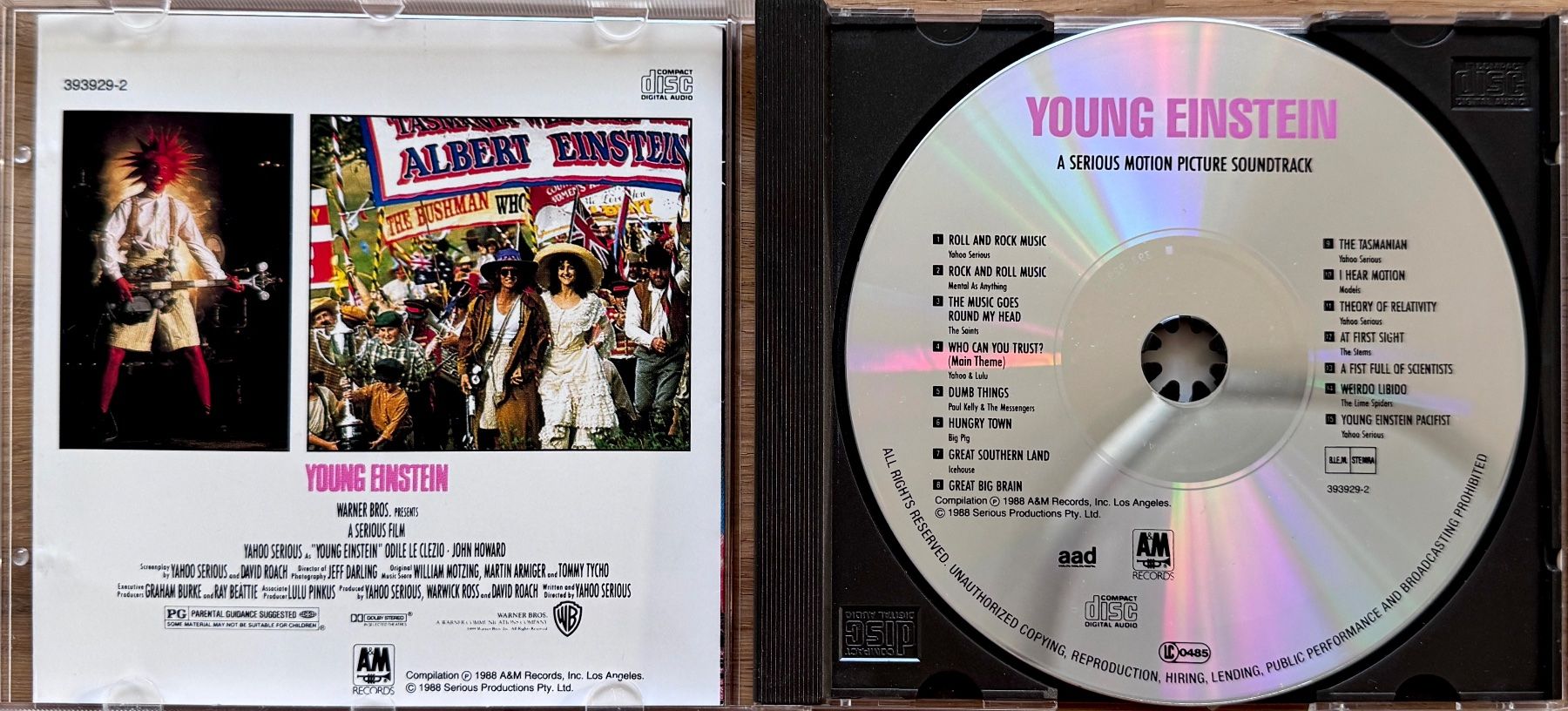 CD: CD Young Einstein - Serious motion picture soundtrack – Usato da Zürich venduto da tomakomai 2
