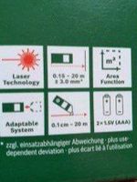 Laser Enfernung Meter BOSCH ZAMO