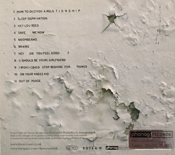 CD: The Servant - How to destroy a relationship – Usato da Grüningen venduto da azulgris 1