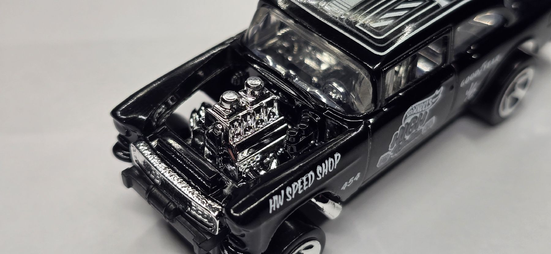 Hot Wheels Modellini d'auto: Hot Wheels 55' Chevy Bel Air Gasser – Nuovo (secondo la descrizione) da Kirchberg BE venduto da HotWheelsSammler 4