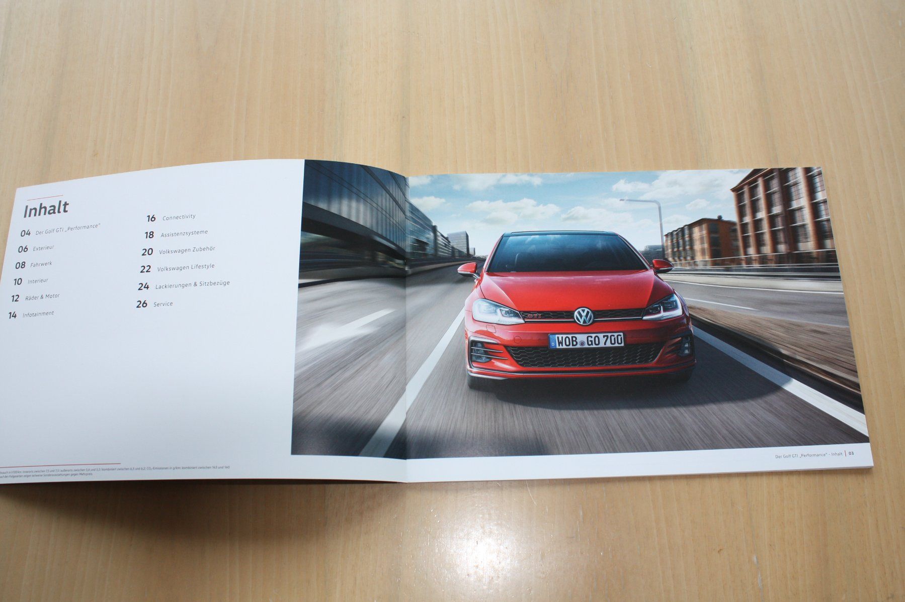 VW Documents: VW Golf GTI Performance Prospekt  7/2019 – D'occasion à Wikon par erwin400 1