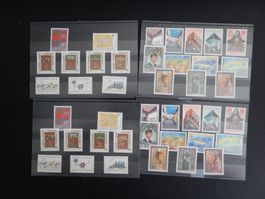 Liechtenstein Lot mit ** Werten 20 Steckkarten IV