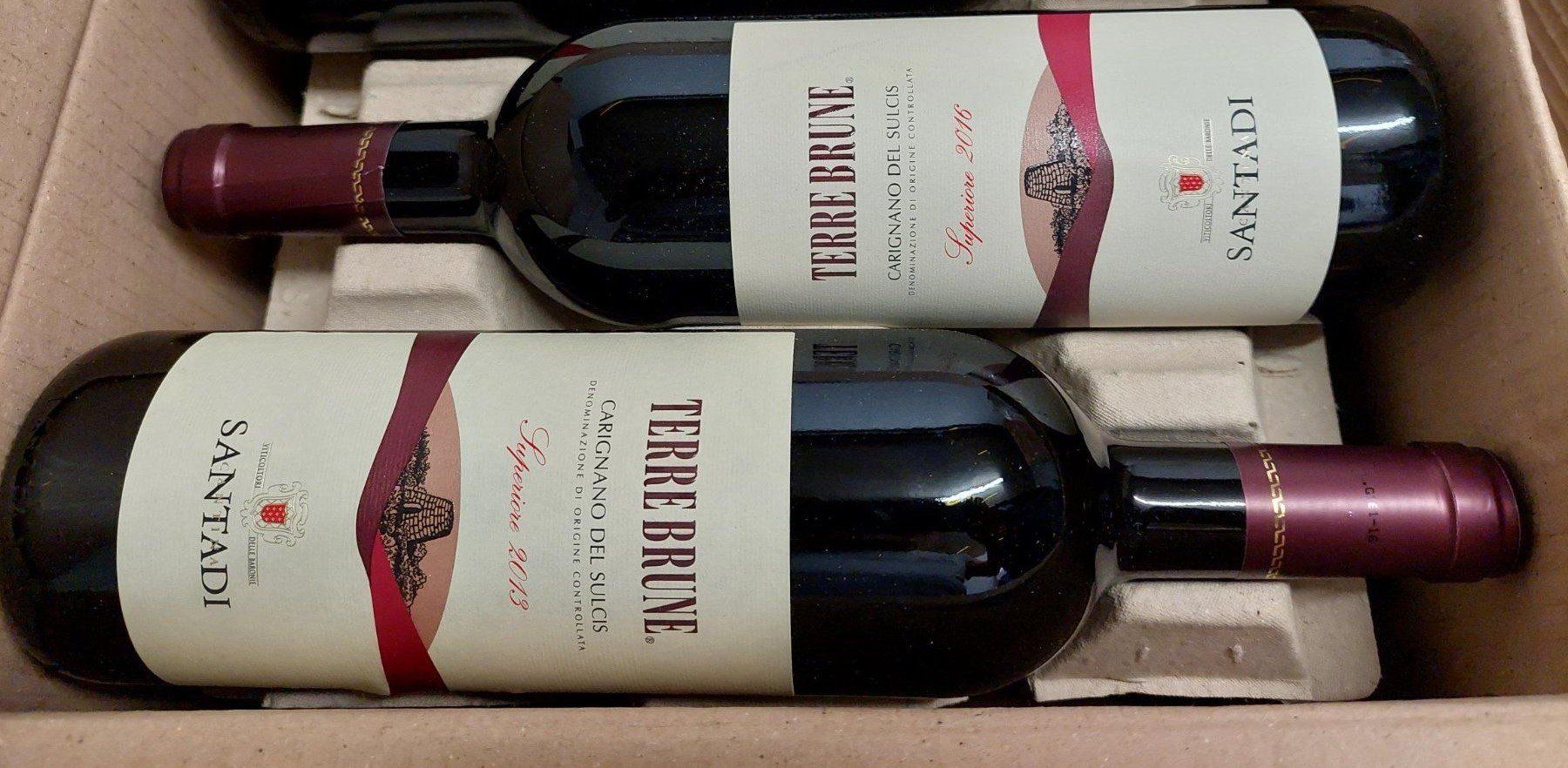 Vino: 6fl Sardegna-Mix>> Terre Brune, Barrua + Korem++ – Nuovo (secondo la descrizione) da Glattbrugg venduto da bodeguilla