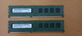 RAM 2x 2GB PC3 HP