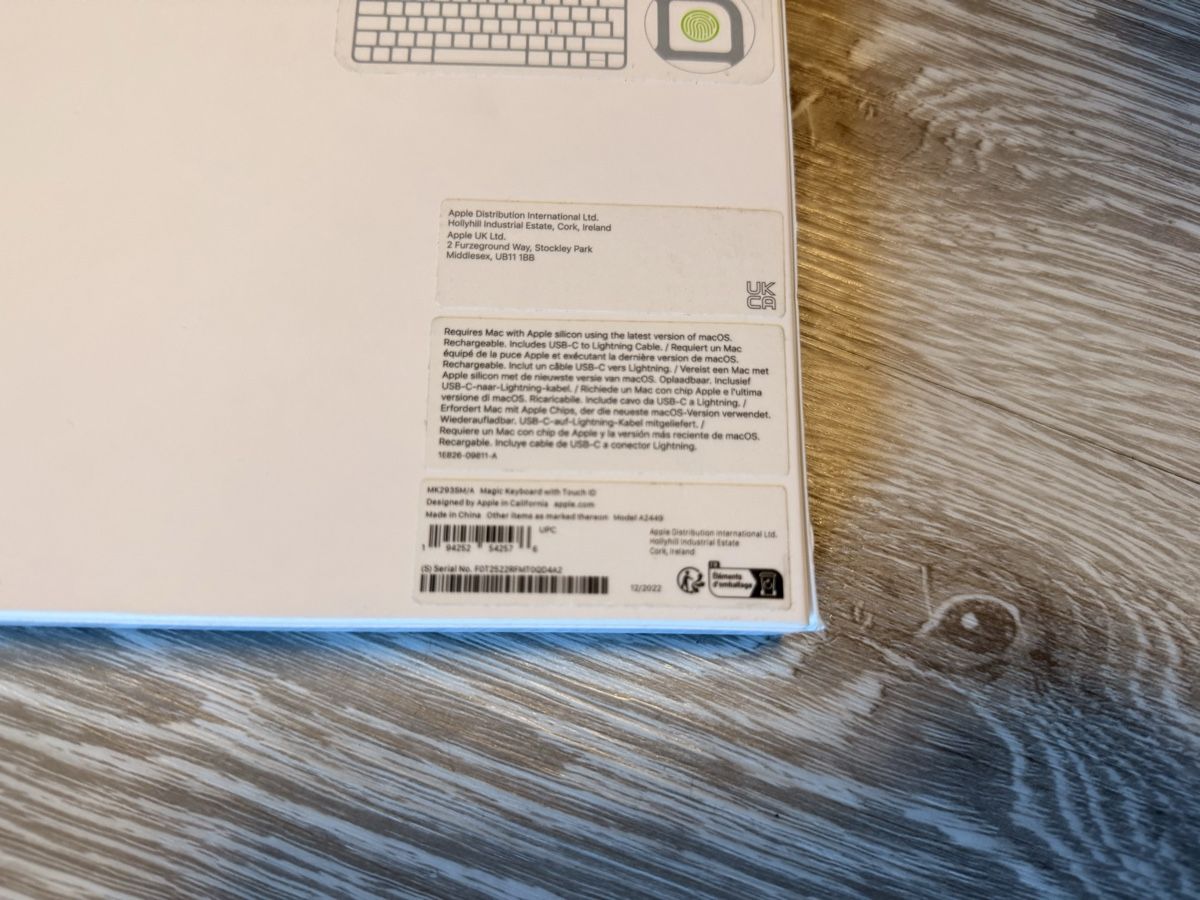 Apple Tastiere: Apple Magic Keyboard with Touch ID new – Nuovo e nell'imballaggio originale da Mels venduto da ifj_8g8c 2