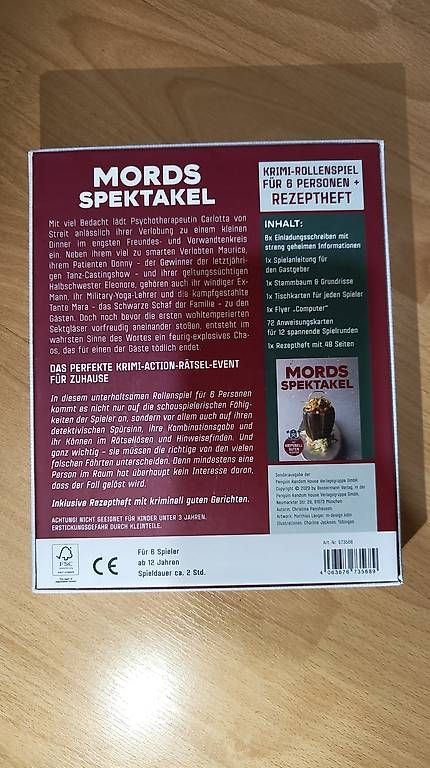 Spiele: Krimi Dinner  – Gebraucht aus Günsberg von faric1999 1