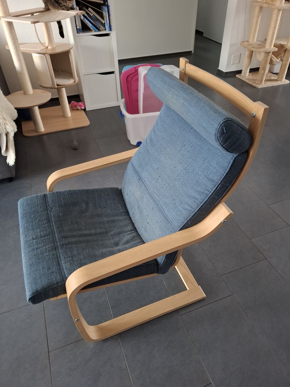 Ikea Poltrone: Sessel Holzgestell in gutem Zustand  – Usato da Oberrüti venduto da jas_89hd 2