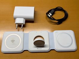 Neuwertiges 3-in-1 Wireless Ladegerät .