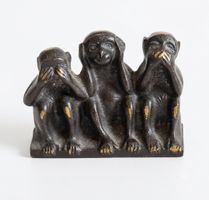 Bronze Miniatur Figur Made in Austria Wiener Bronze 
