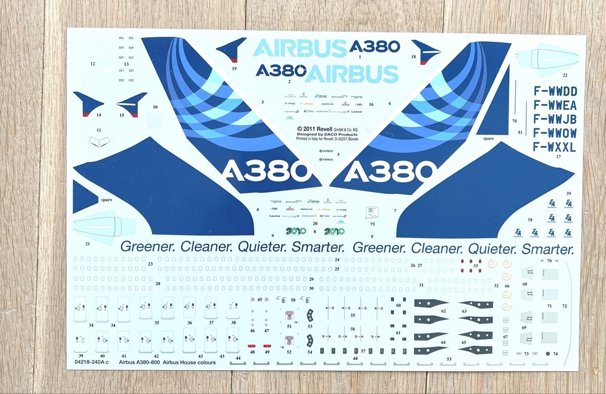 Revell Kit di modellismo & Modellini statici: Airbus A 380 Modellbau 1:144 – Nuovo e nell'imballaggio originale da Stäfa venduto da jgw007 3