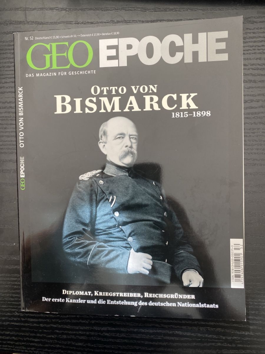Riviste & Magazine: Geo Epoche: Otto von Bismarck – Usato da Erlinsbach SO venduto da Silverstorm