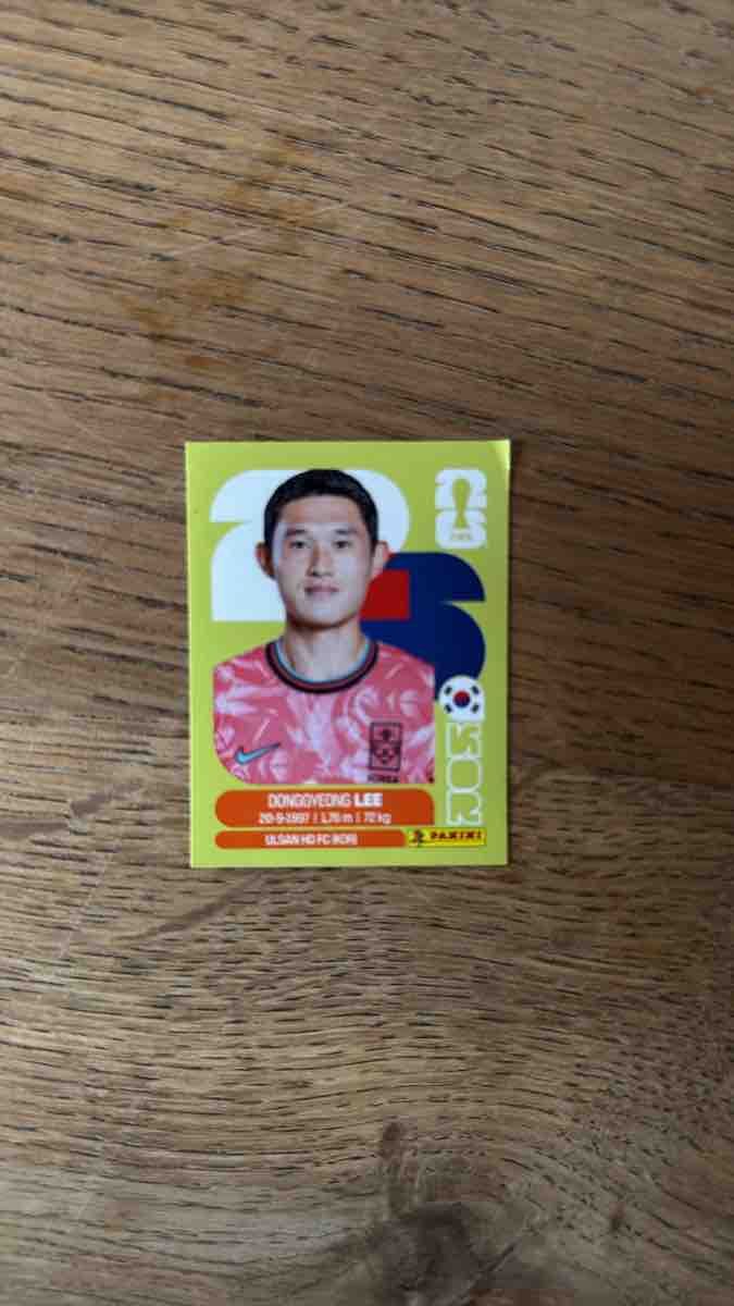 Panini Carte collezionabili: Panini Sticker Donggyeong Lee Gebrauchter Zustand – Usato da Jenaz venduto da herr-fino