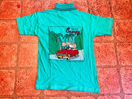 Neu 90s Vintage Snoopy T-Shirt Gr. Xs oder 6 jahre