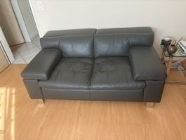 Ecksofa Leder Eward Schilling guter Zustand