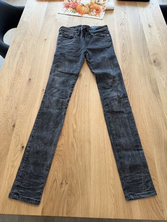 Jeans Diesel Skinzee grigio slavato, taglia W27 L32