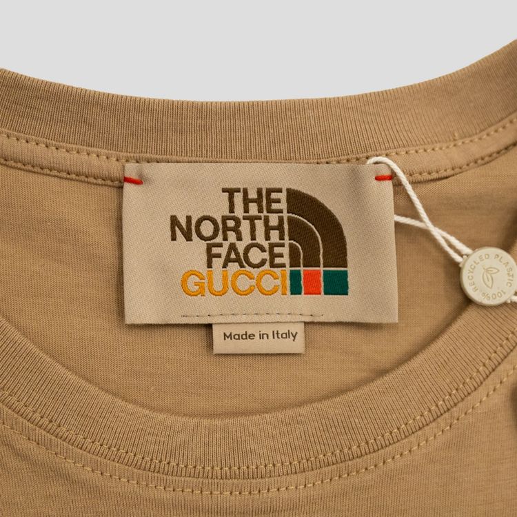 Gucci X The North Face T-Shirt Camel