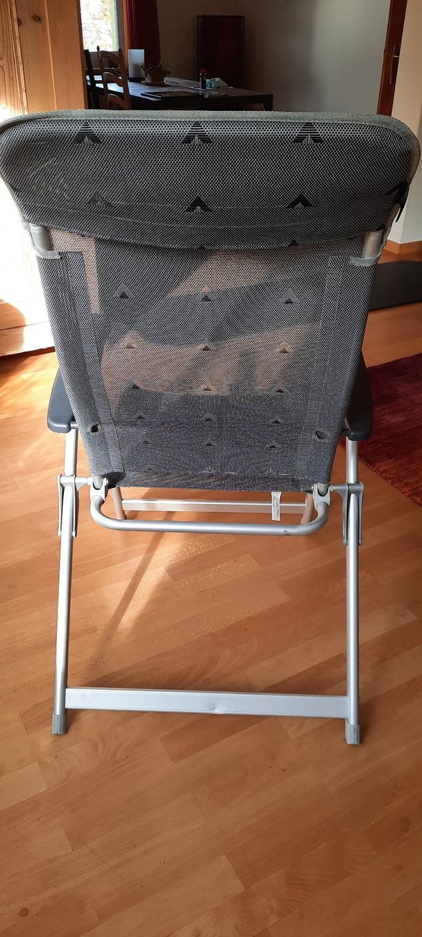 Poltrone: Camping Berger Klappsessel Luxus Grau – Usato da Wädenswil venduto da Krauser 3