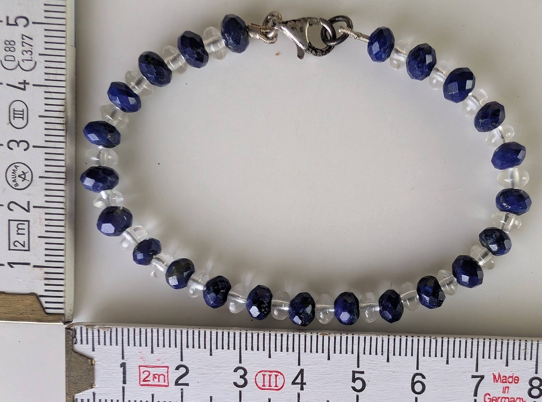 Catenine: Lapislazuli & Bergkristall Halskette & Armband – Nuovo (secondo la descrizione) da Zürich venduto da 1.Simon 2