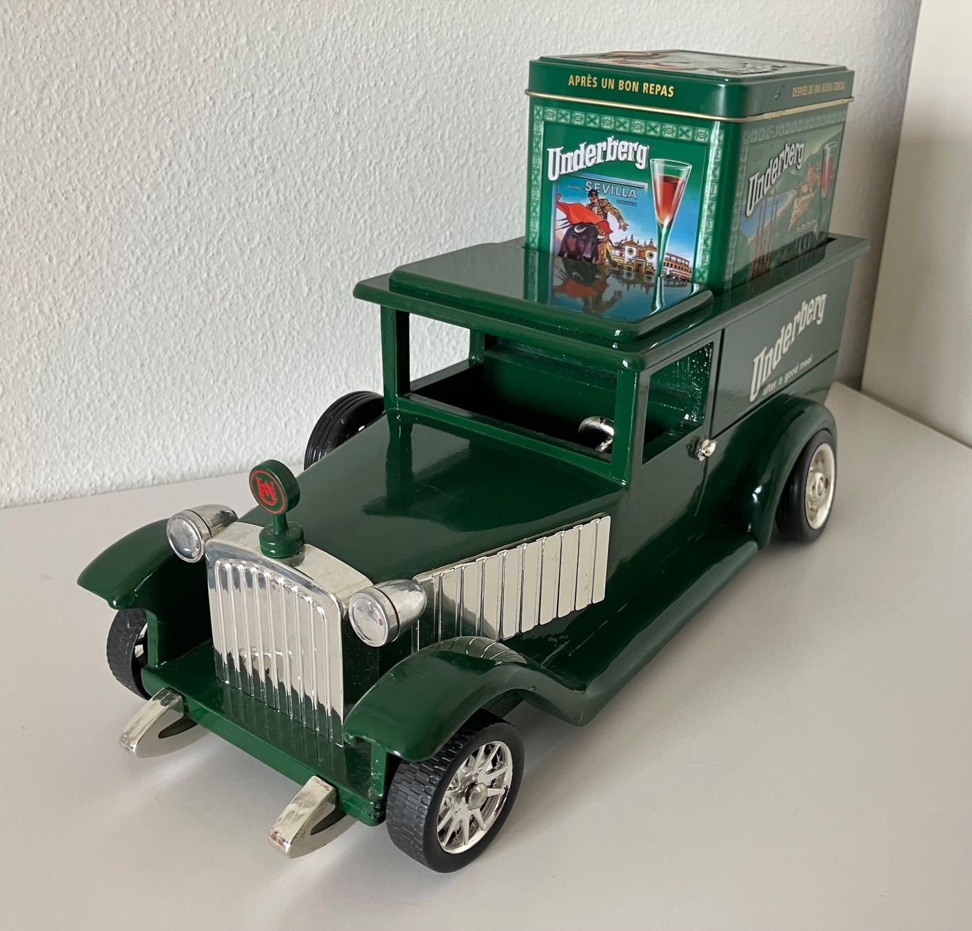 Opel Modellini d'auto: Underberg Oldtimer mit Blechdose – Nuovo (secondo la descrizione) da Zürich venduto da Kue_Zuerich 1