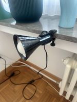 Vintage Ikea Lagra Klemmlampe in schwarz