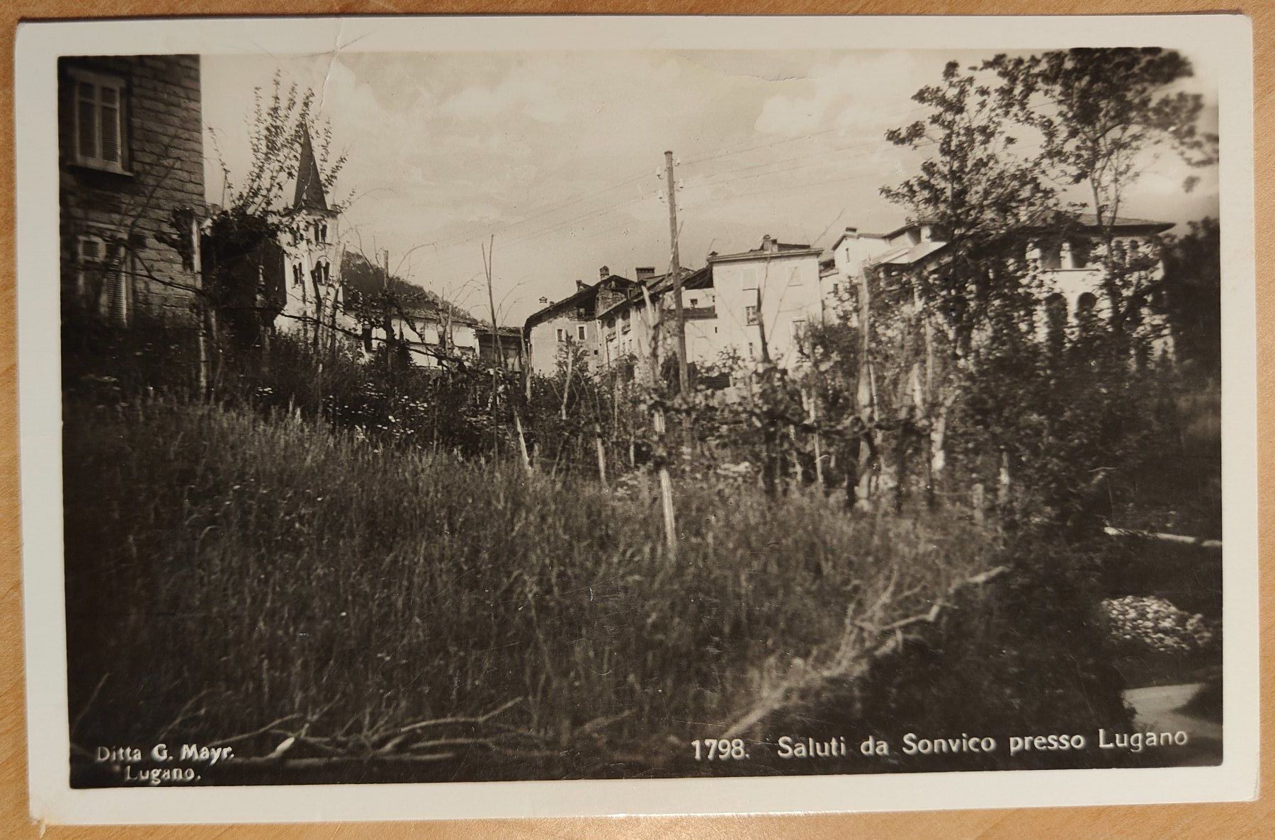 Cartoline postali: Saluti da Sonvico um 1935 – Usato da St. Erhard venduto da Chaeferli6