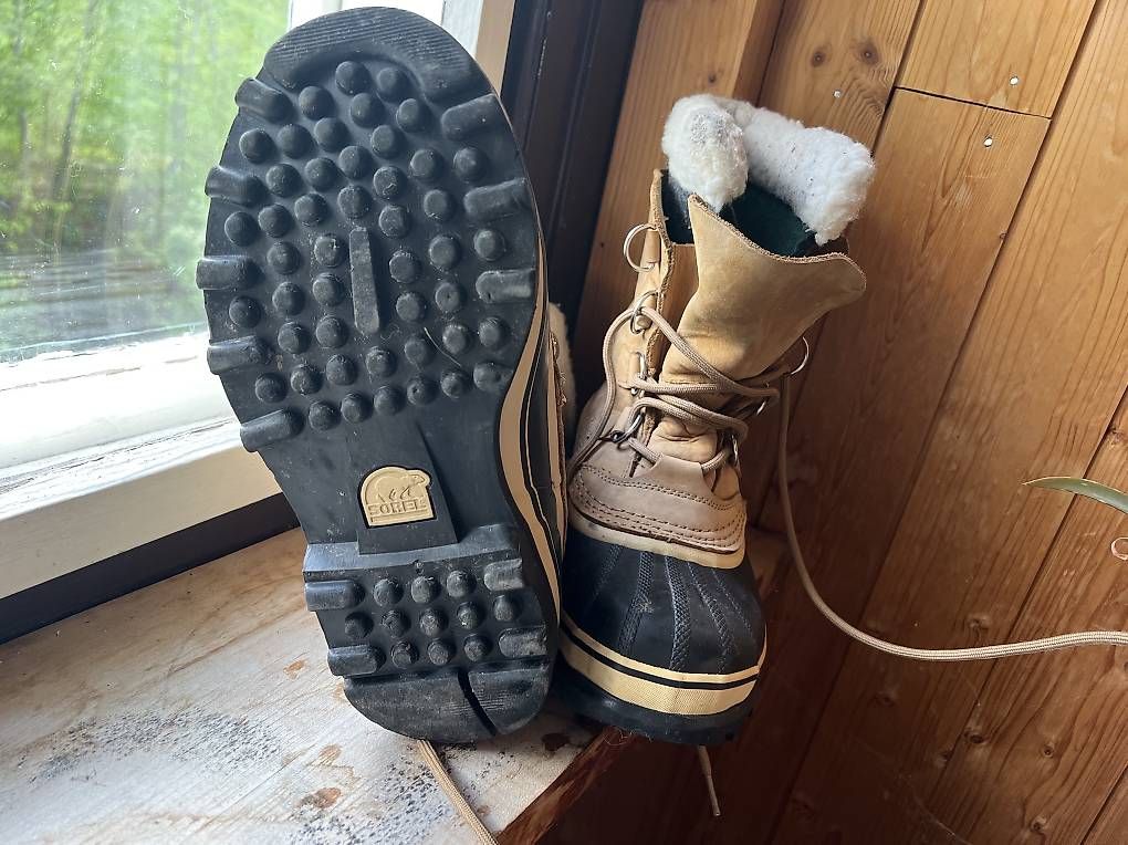 Scarpe da donna: Sorel Winterstiefel 'Caribou' in Beige – Usato da Trogen venduto da tha_dv8x 1