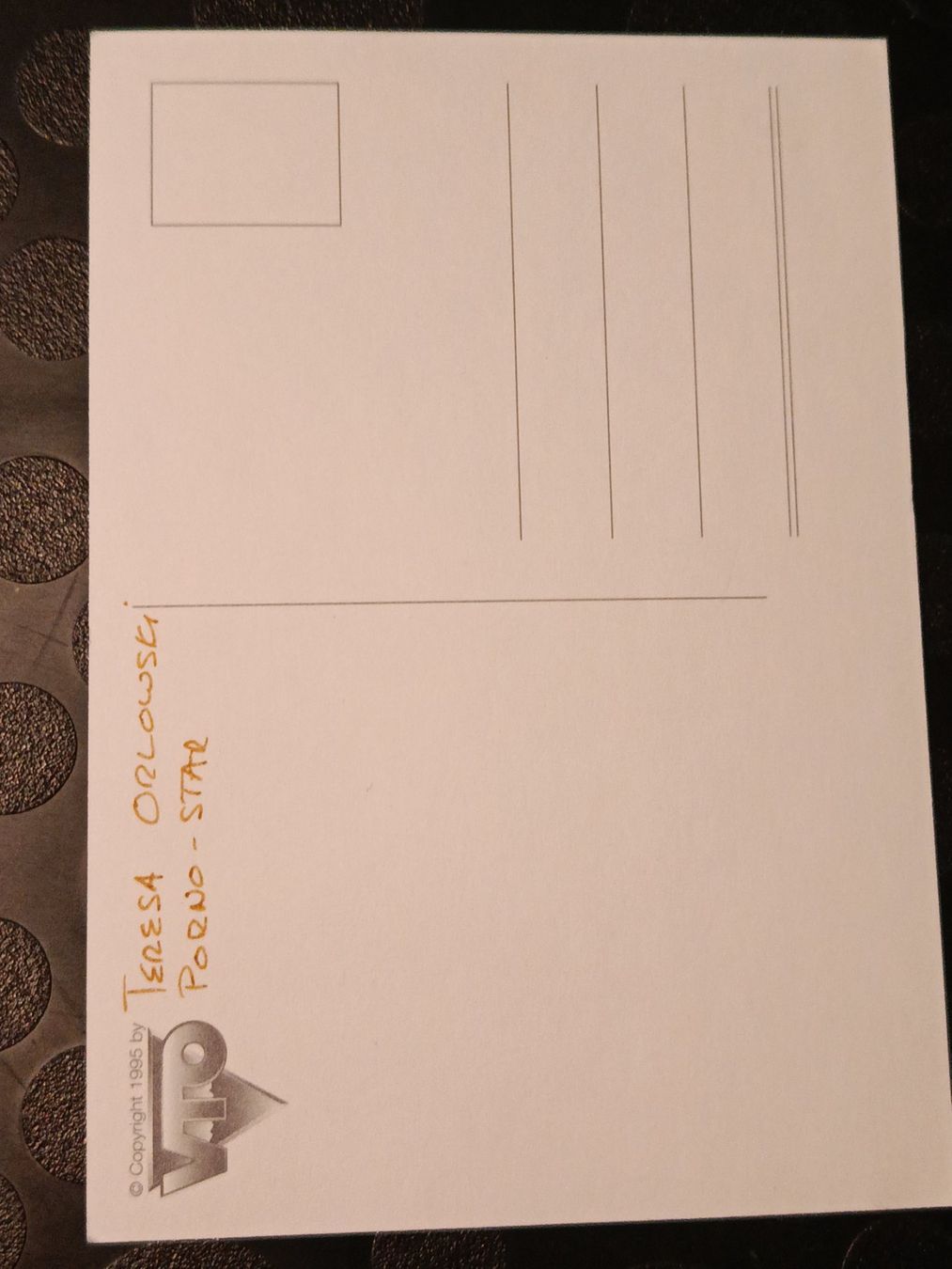 Autografi: Teresa Orlowski - handsigniert – Usato da Menziken venduto da Artographs 1