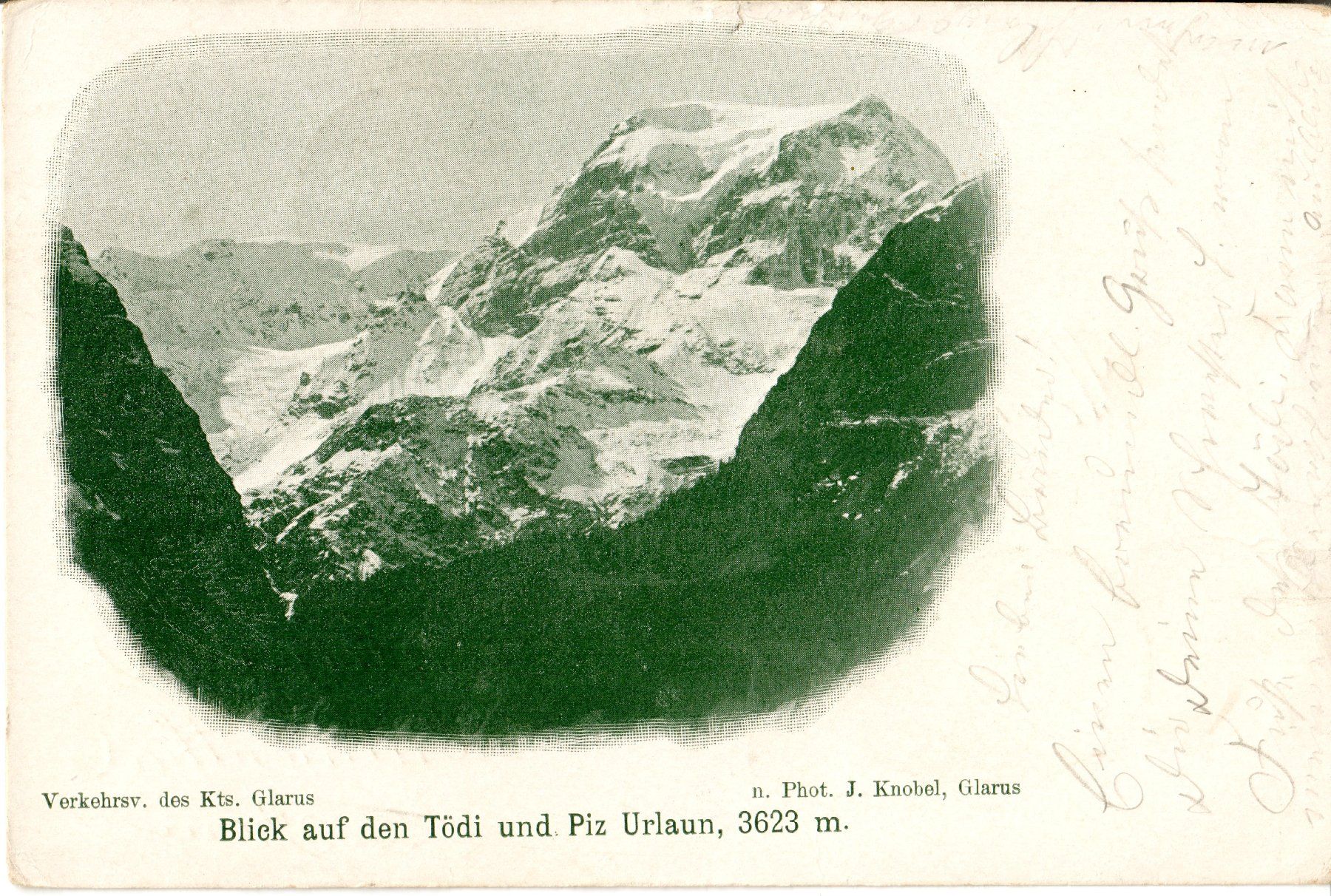 Cartoline postali: Postkarte Tödi – Usato da Starrkirch-Wil venduto da heidiml