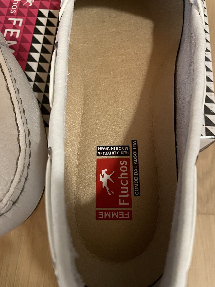 Scarpe da donna: Mocassino bianco vera pelle 41 – Nuovo e nell'imballaggio originale da Lugaggia venduto da smy_d269 4