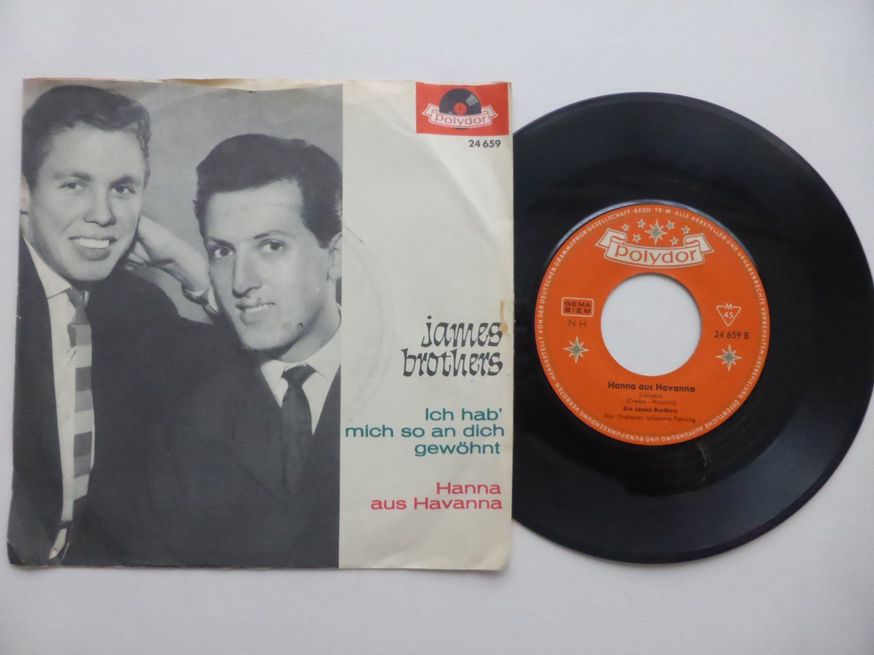 Dischi in vinile: VINYL SINGLE   JAMES BROTHERS – Usato da Küssnacht am Rigi venduto da Mondkinder 1