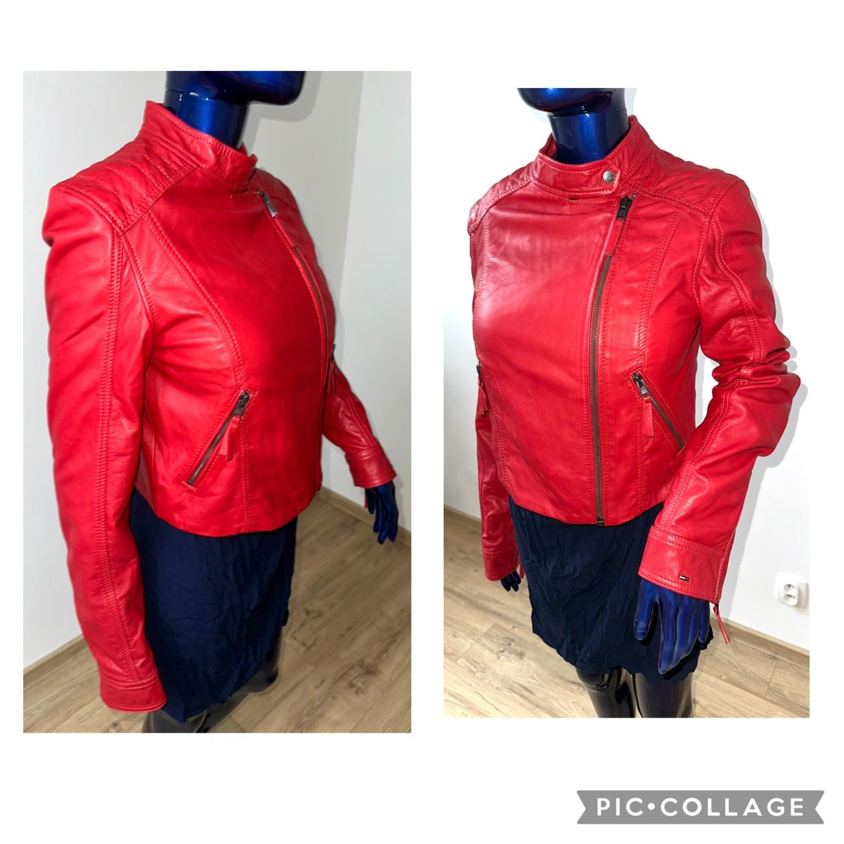 Tommy Hilfiger Jacken: TOMMY HILFIGER LEDERJACKE GR. M neuwertig – Neu (gemäss Beschreibung) aus Unteraegeri von MH203 4