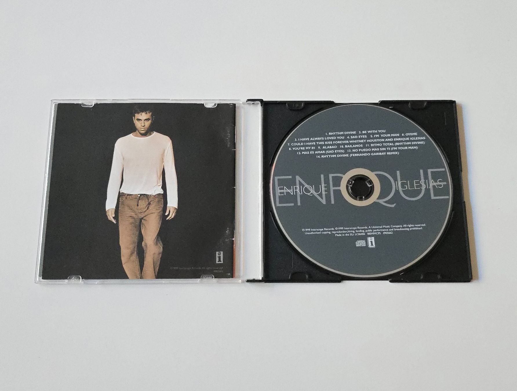 CD: CD Enrique Iglesias – Usato da Dättlikon venduto da Wundertuete_ 1