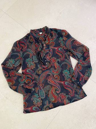 Paisley Bluse Gr. 34 s.Oliver