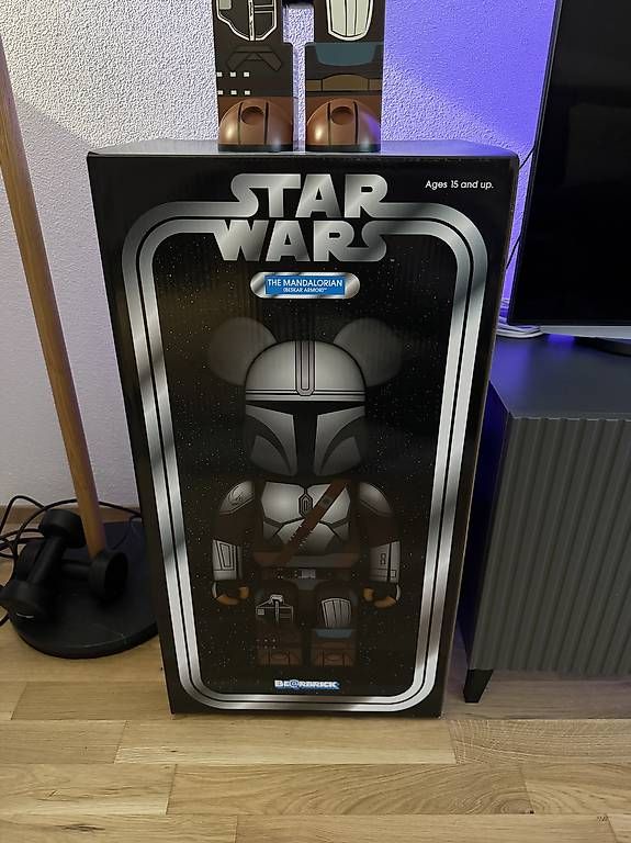 Medicom Toy Statuette: Be@rbrick 1000% Star Wars Mandolorian – Nuovo e nell'imballaggio originale da Luzern venduto da YvesX 1